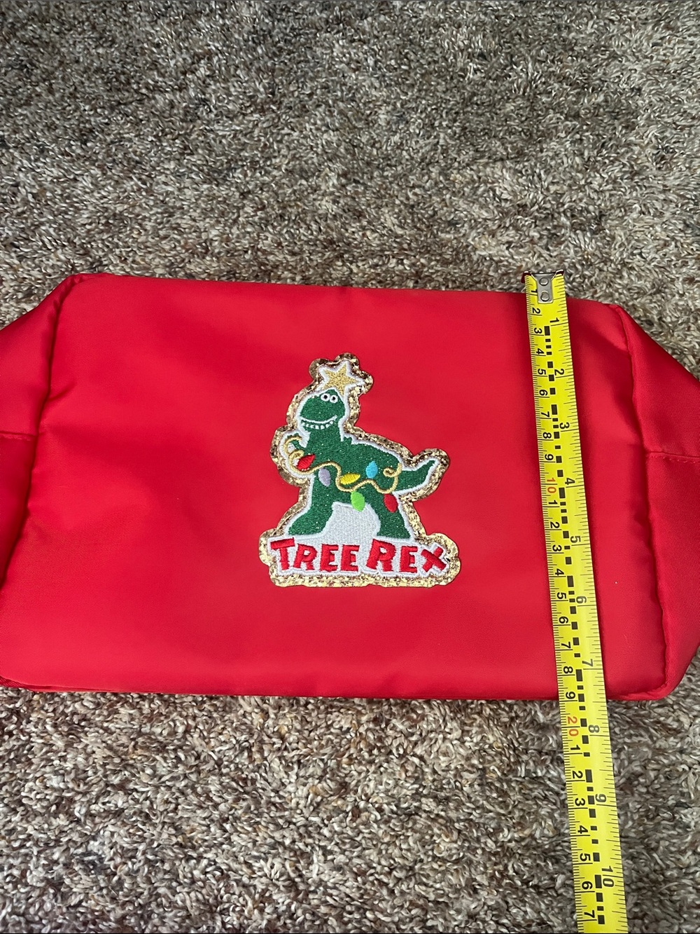 Red Holiday Character Pouch Set - Picture 3 of 7